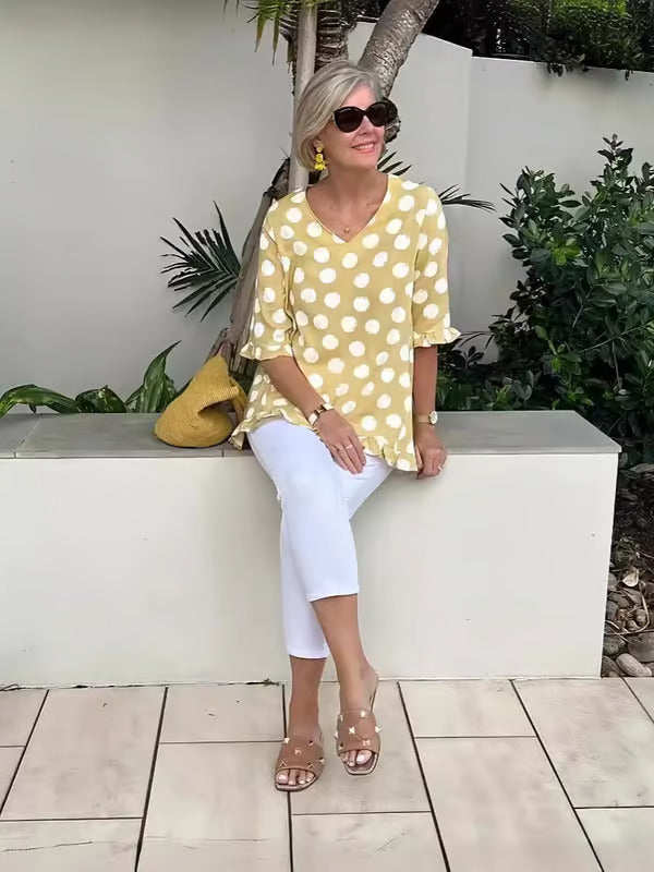 Top elegante vintage Evelyn