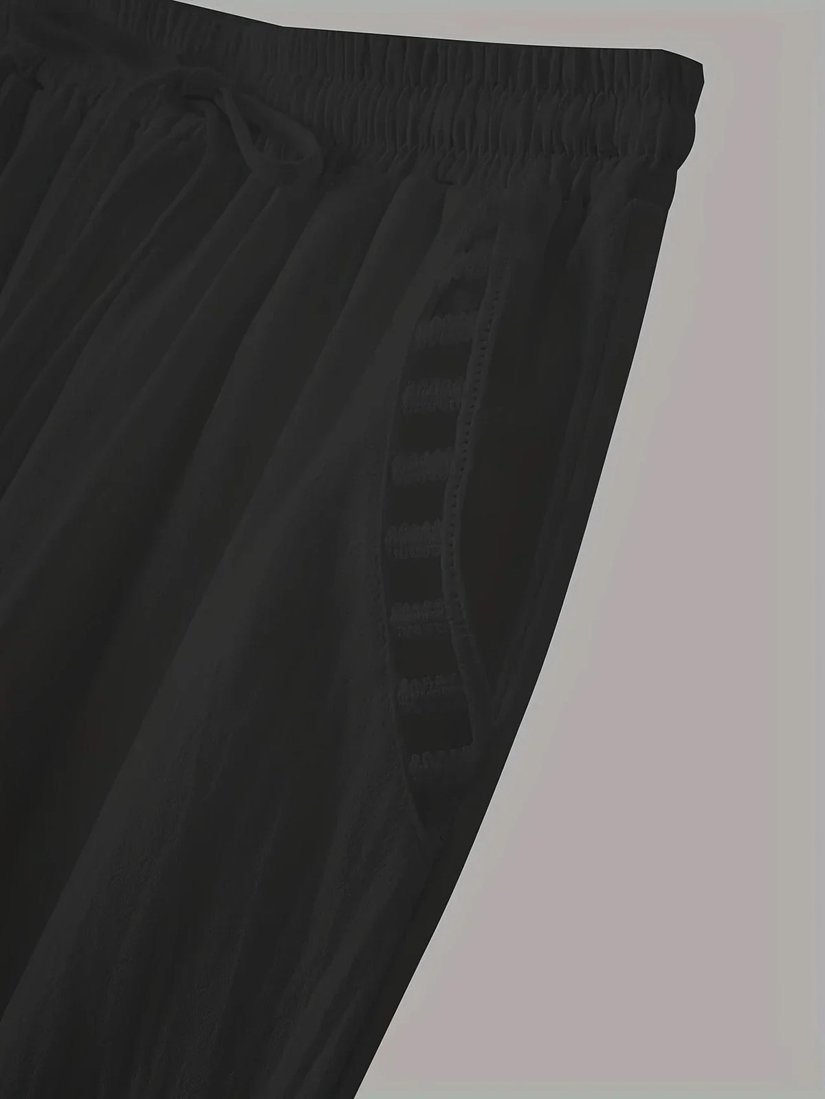 Pantaloni cropped Tracey con finiture a contrasto