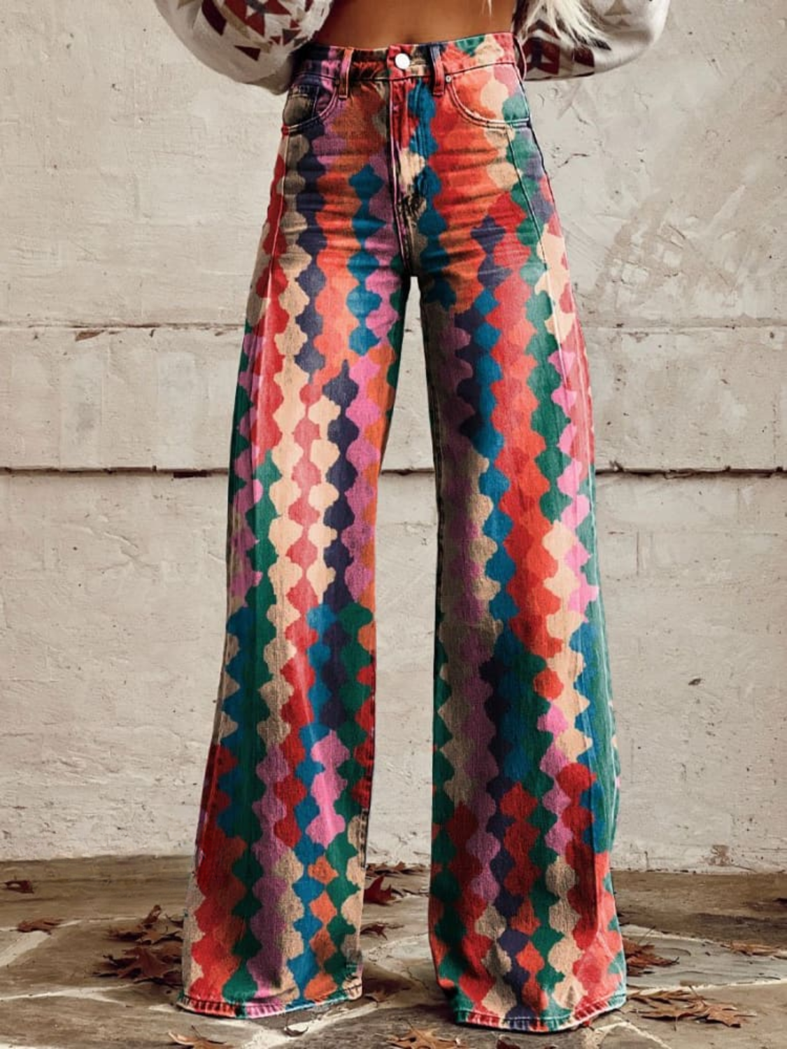 Evelyn | Pantalone flare premium