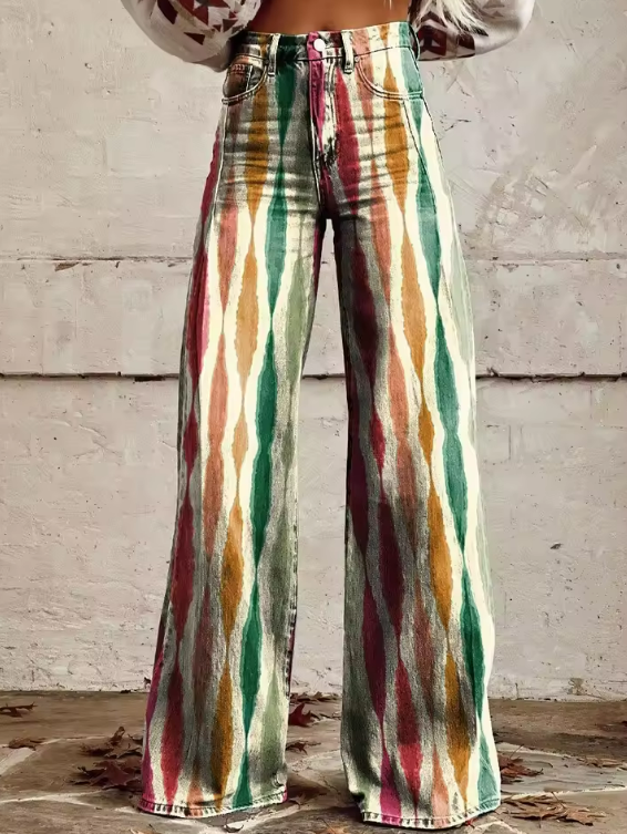 Tessa | Pantalone flare organico per uno stile naturale