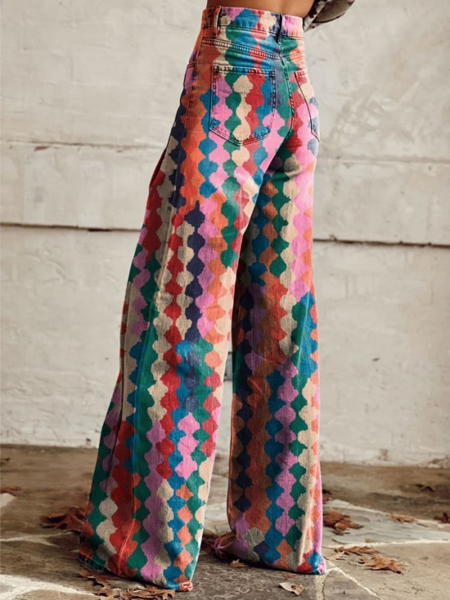 Evelyn | Pantalone flare premium