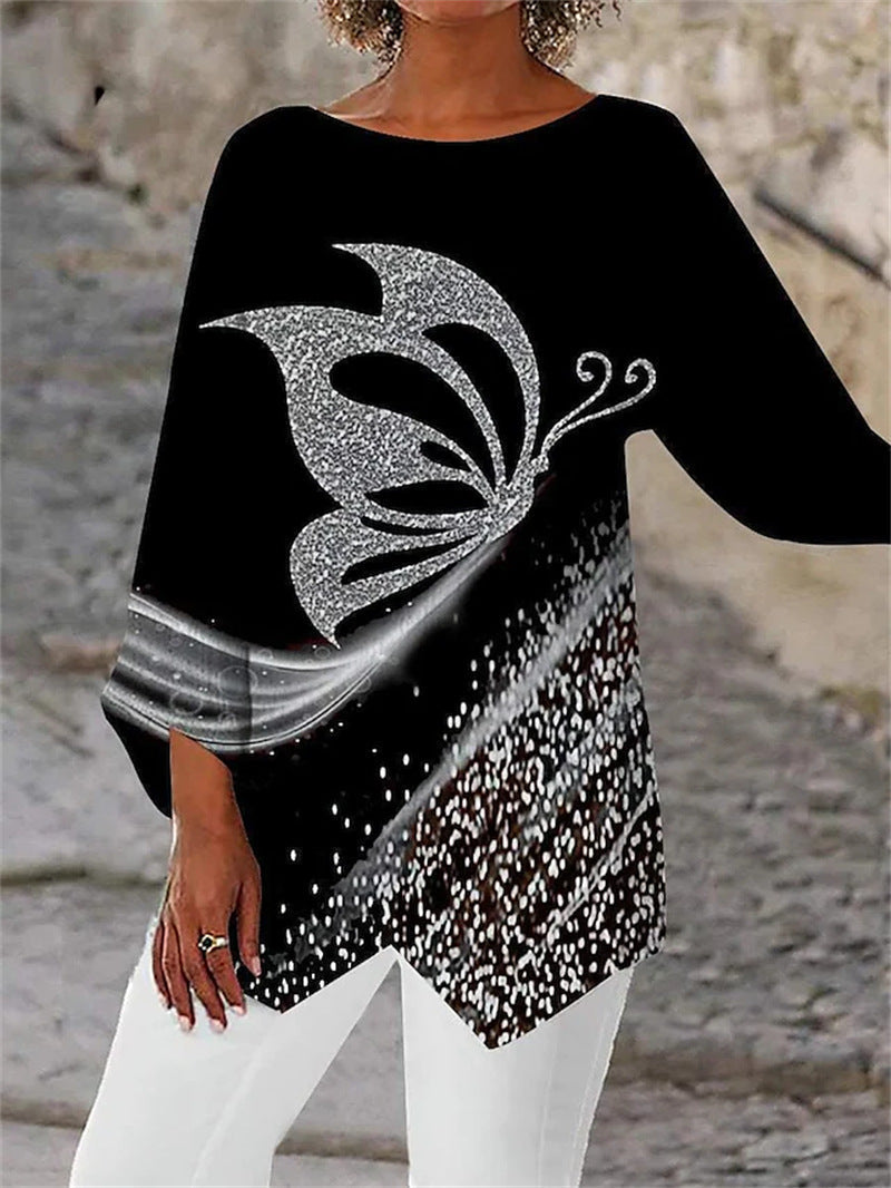 Soraya - Camicia stampata a maniche lunghe