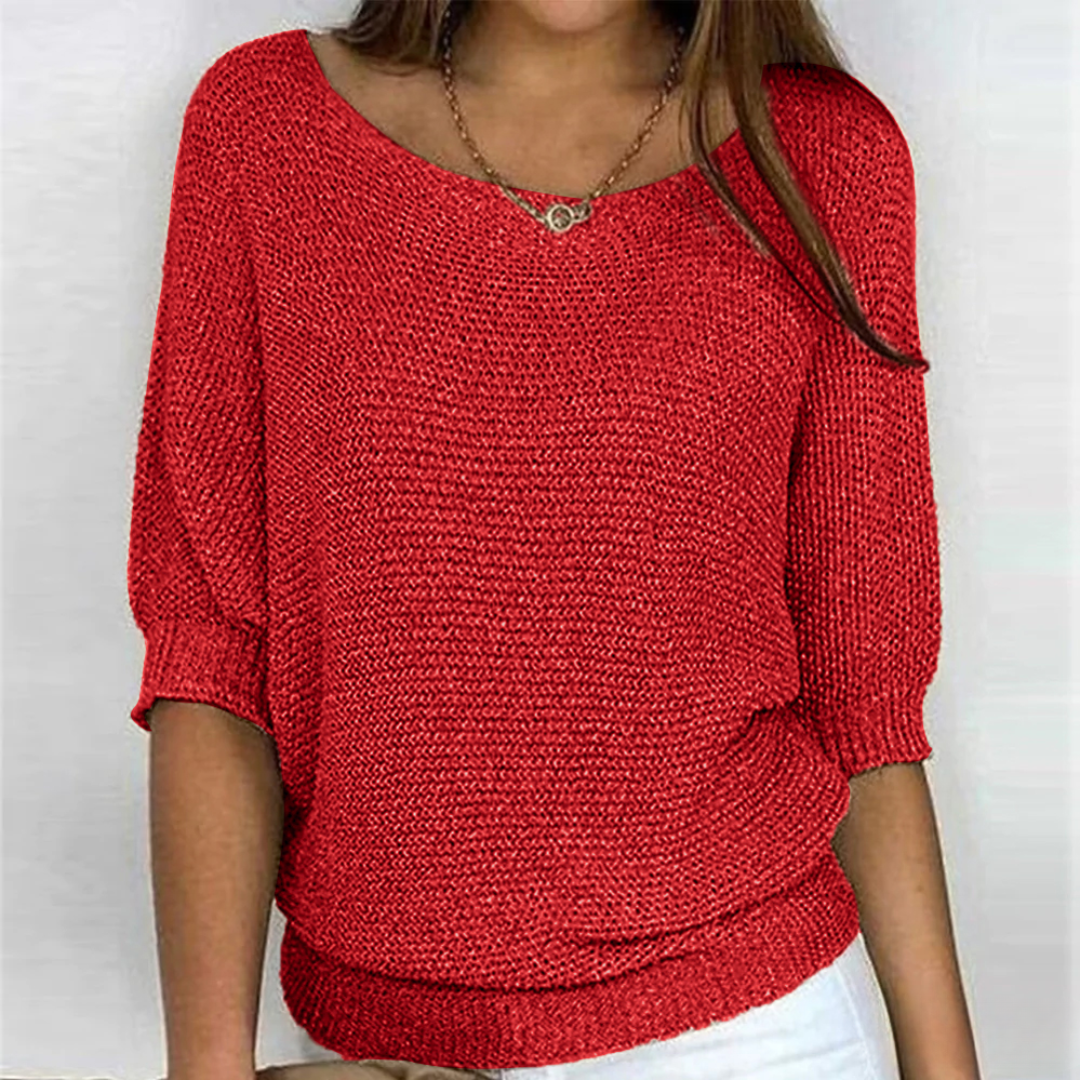 Top in maglia rilassata Eunice