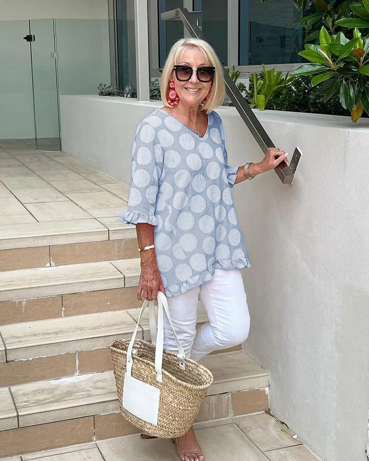 Top elegante vintage Evelyn