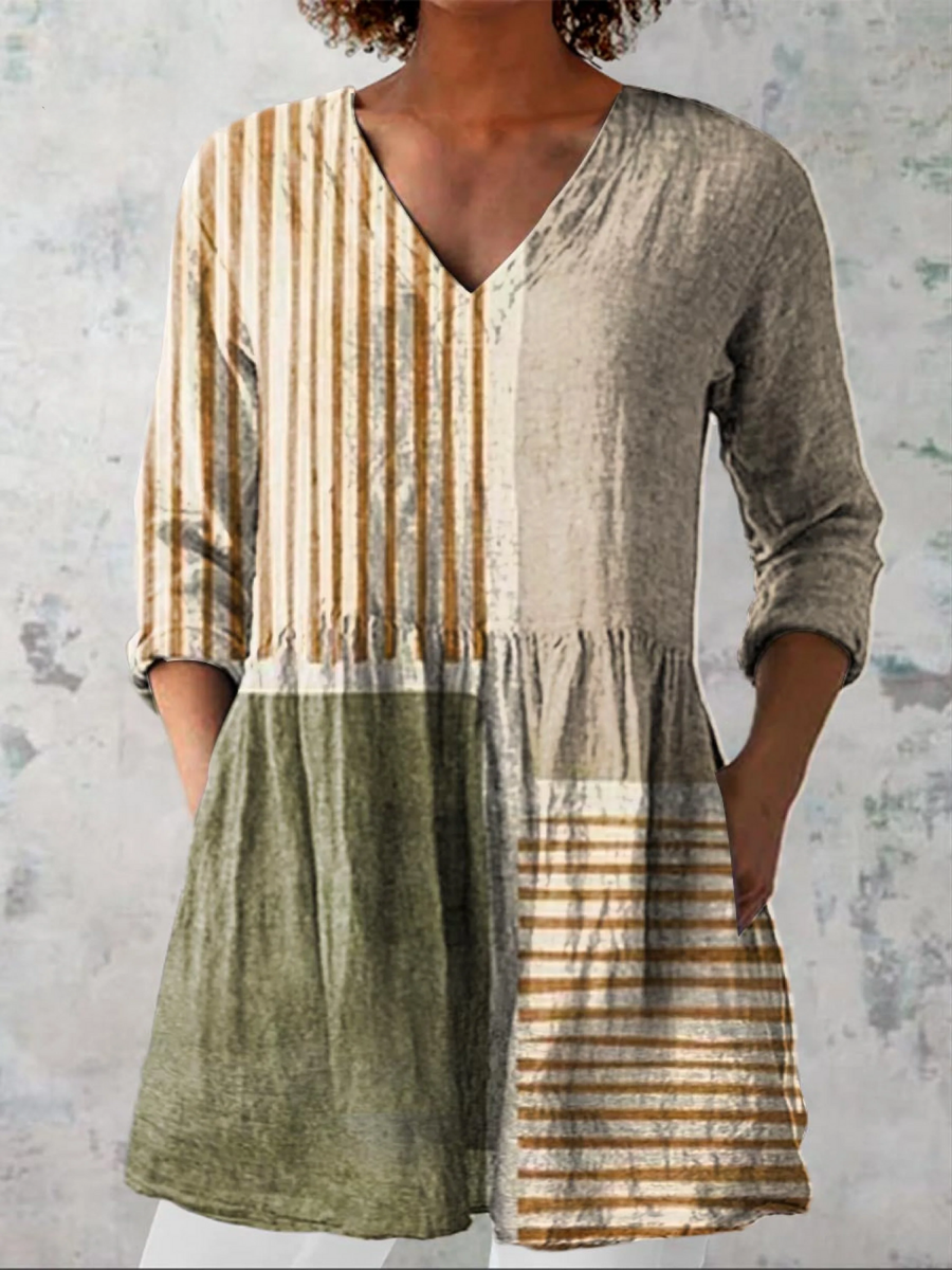 Maeve | Camicia Lunga a Stampa Espressiva