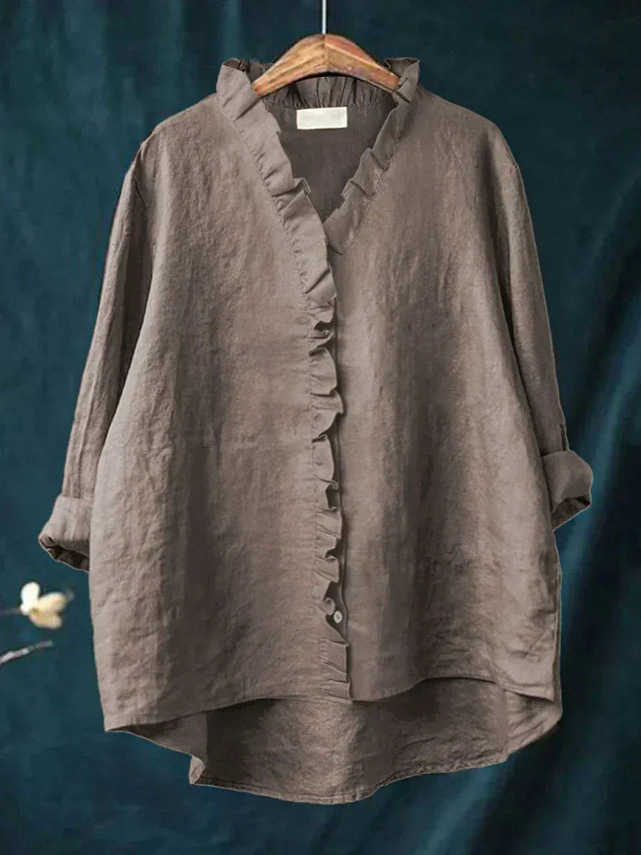 Isla - Camicia con bottoni traspirante