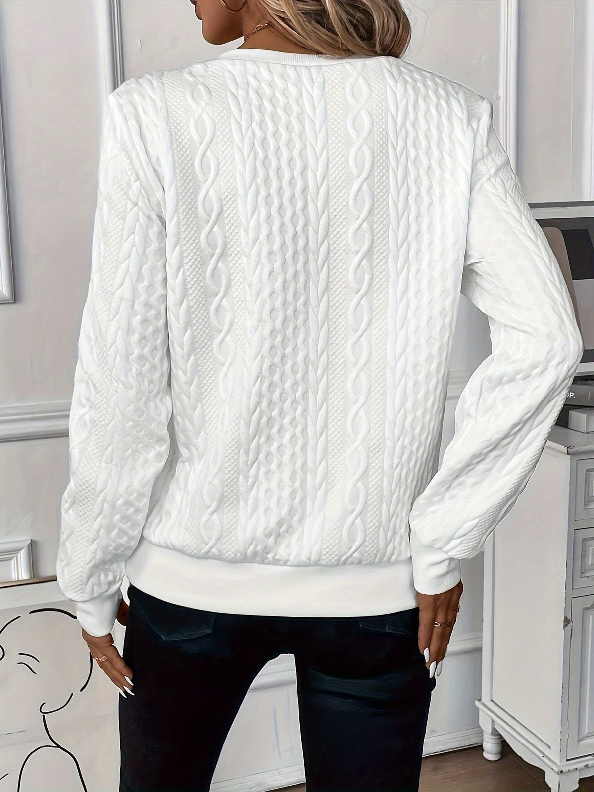 Hannah - Maglia elegante con zip