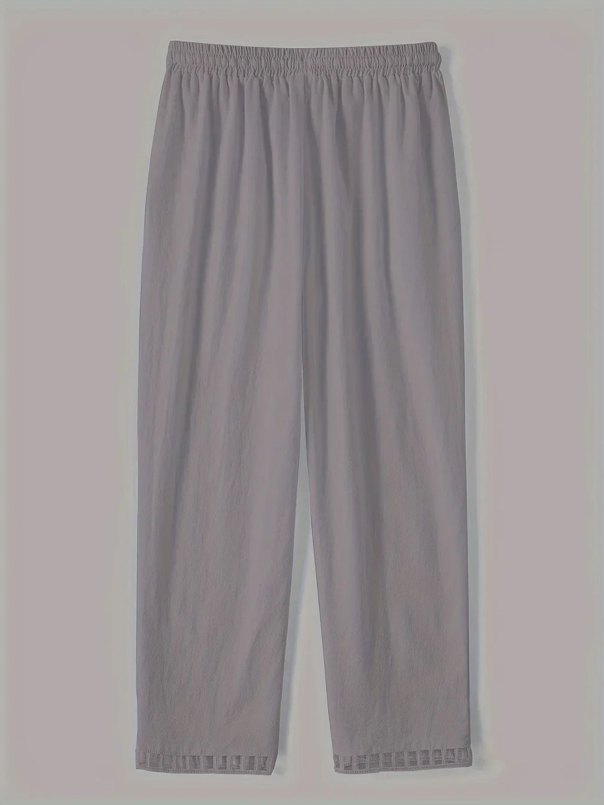 Pantaloni cropped Tracey con finiture a contrasto