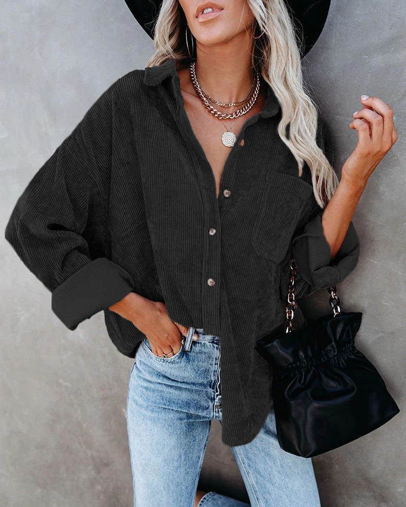 Camicia di velluto Bella Vintage