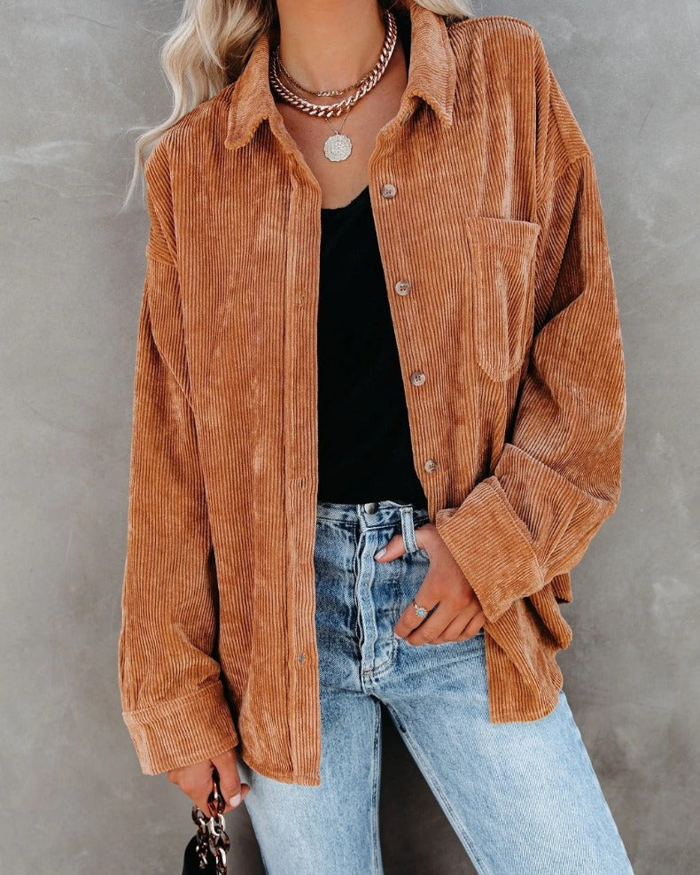 Camicia di velluto Bella Vintage