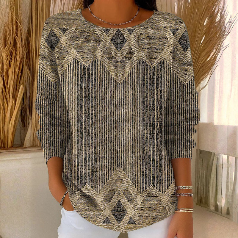 Sofia™ | T-shirt a righe vintage
