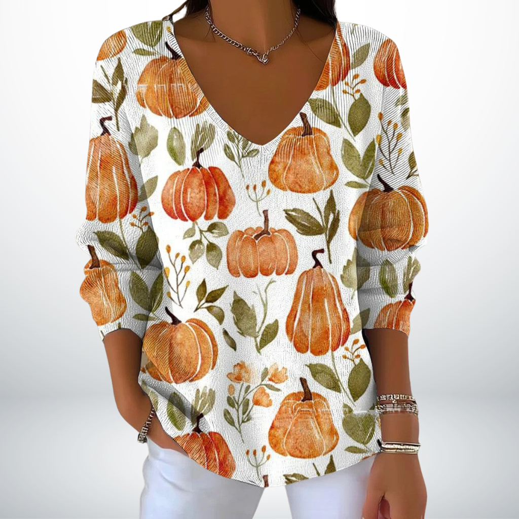 Sofia™ | Maglione morbido con scollo a V