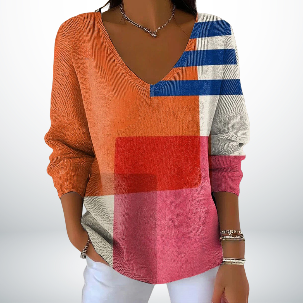 Sofia™ | Maglione raffinato in maglia