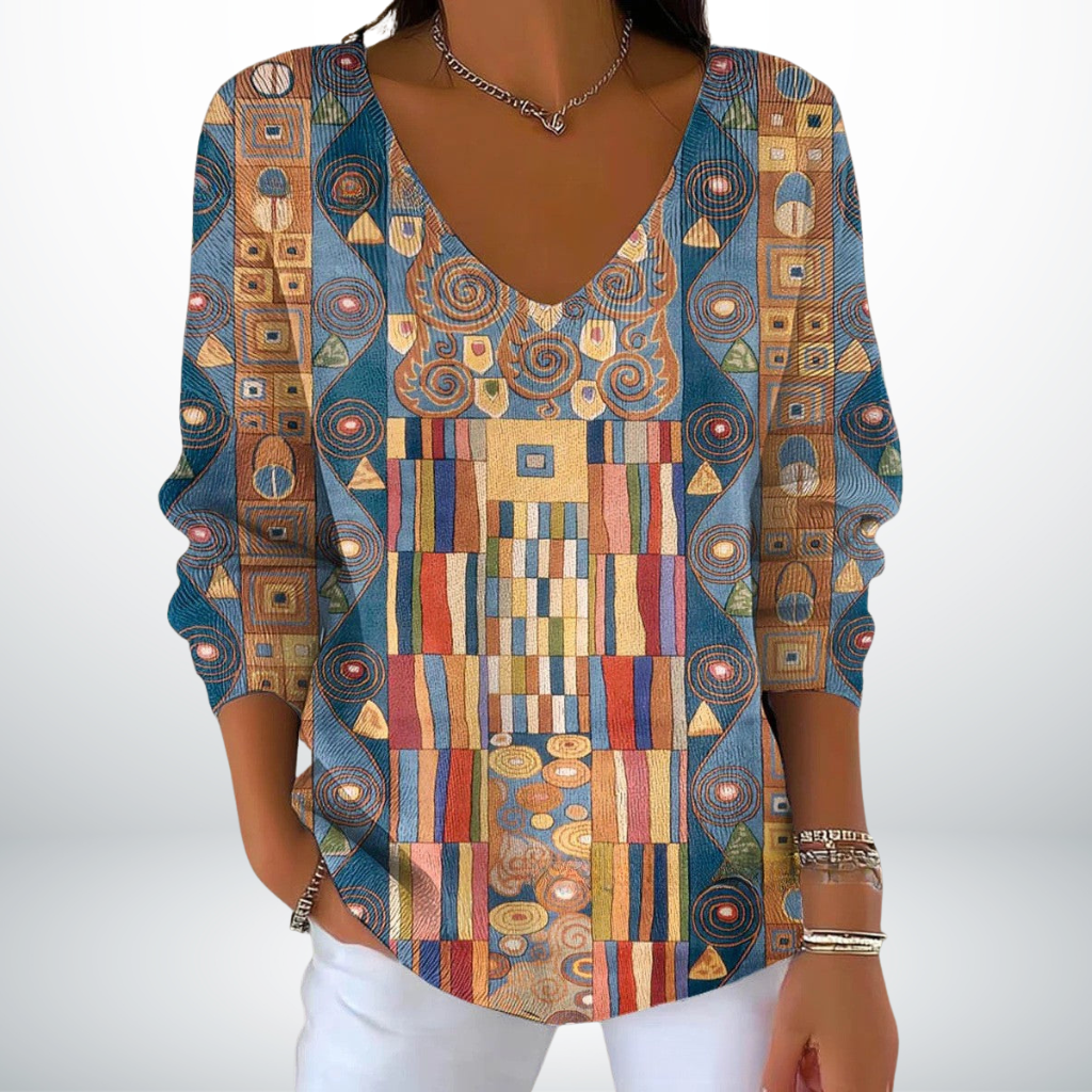 Sofia™ | Maglione raffinato con scollo a V