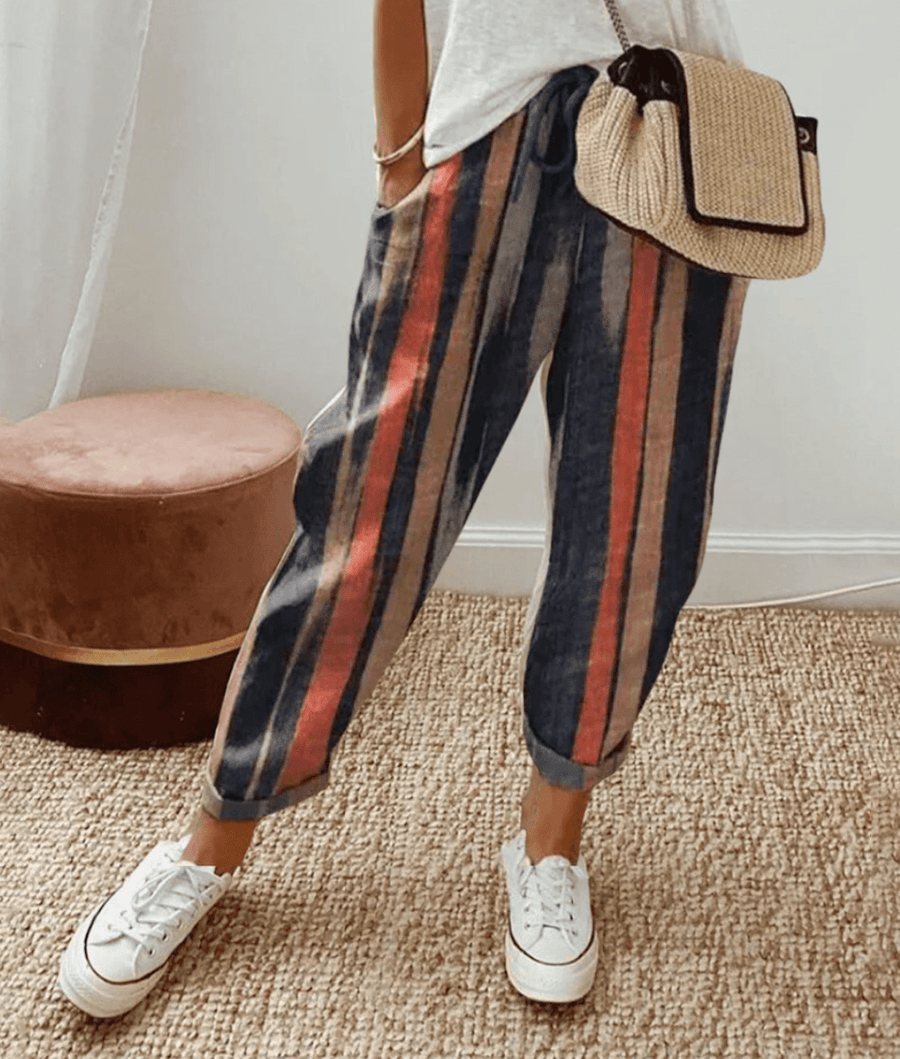 Pantaloni di lino rilassati Annabel