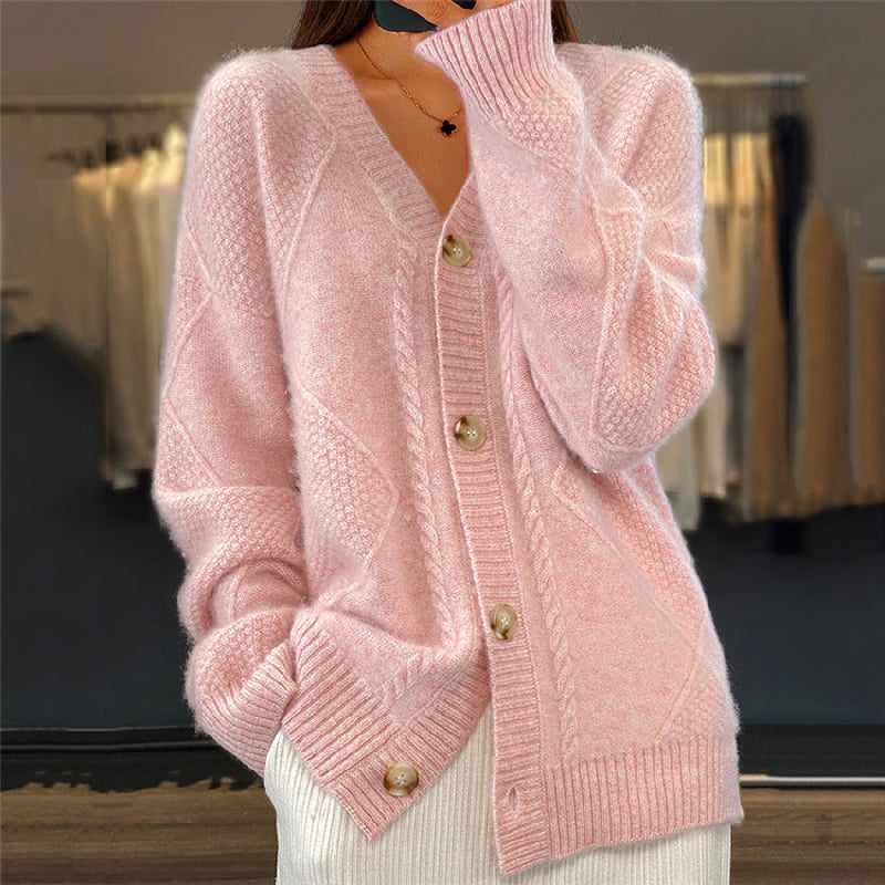 Cardigan lavorato a maglia Hensley