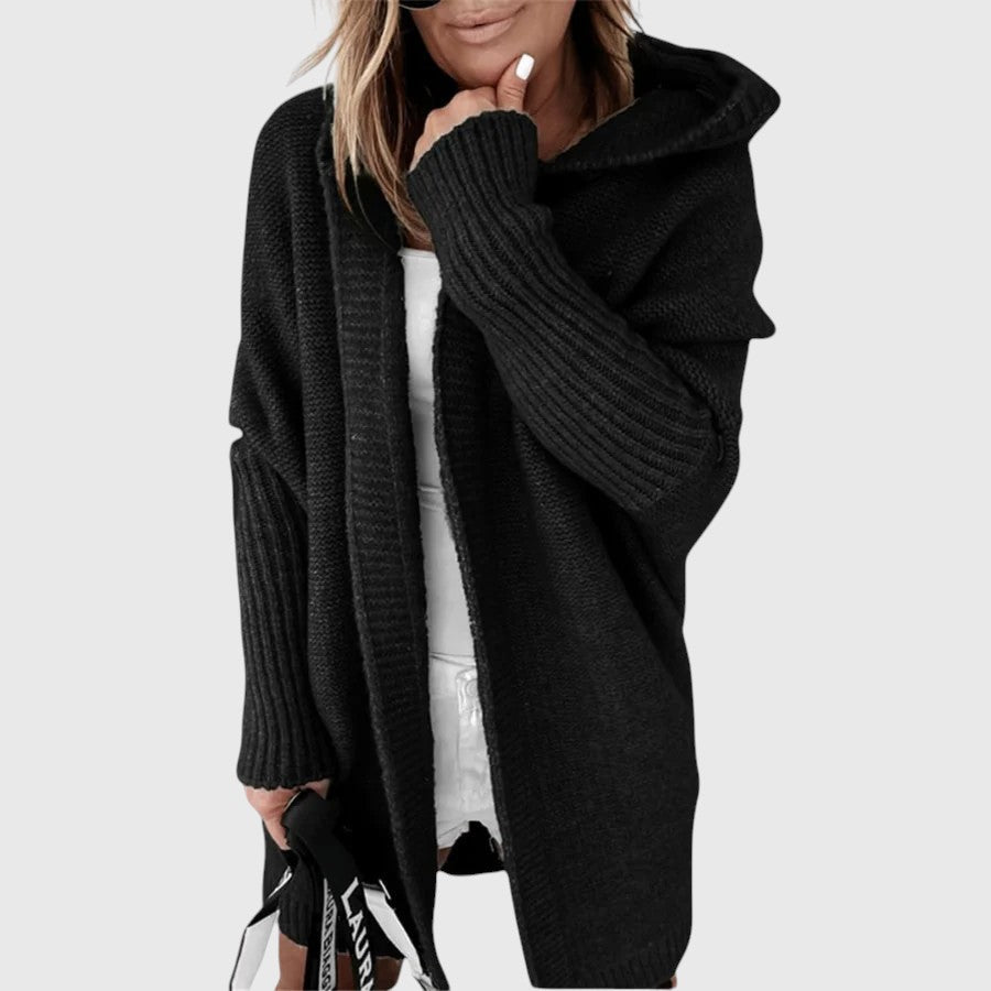 Emily - Comodo cardigan di media lunghezza