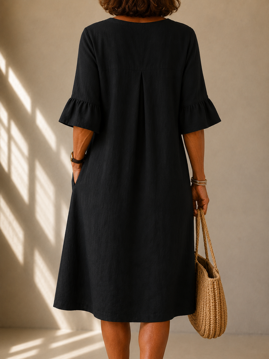 Sylvia™ | Abito con Bottoni