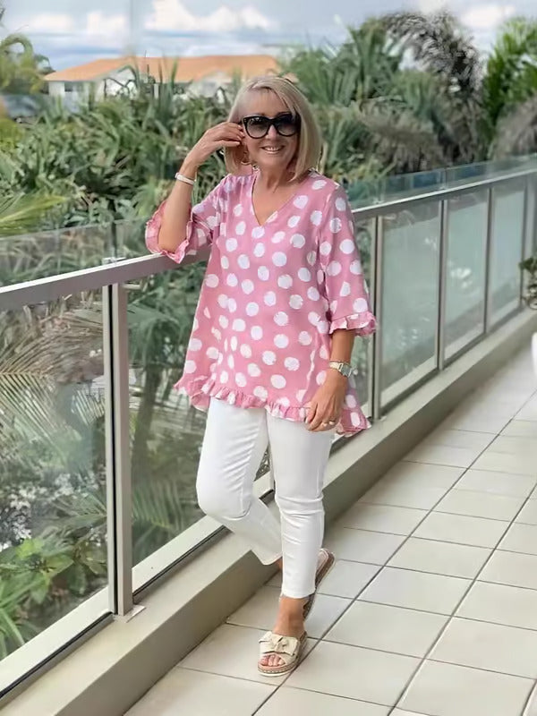 Top elegante vintage Evelyn