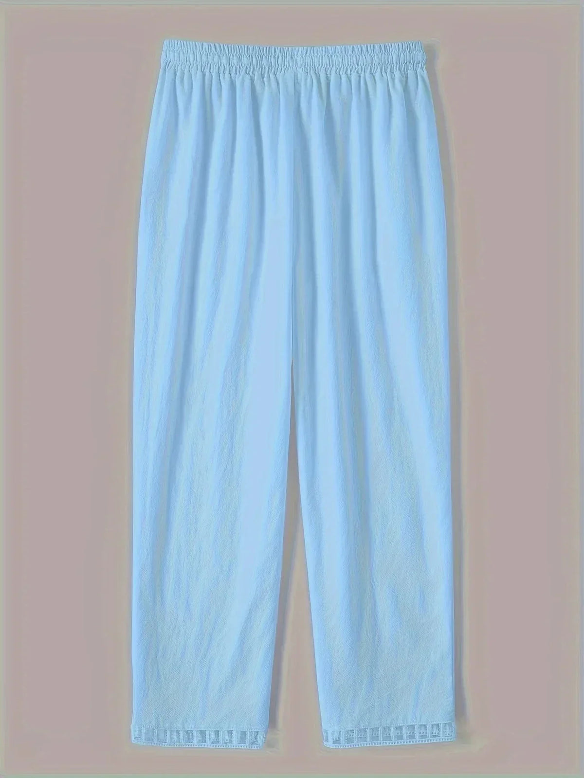 Pantaloni cropped Tracey con finiture a contrasto