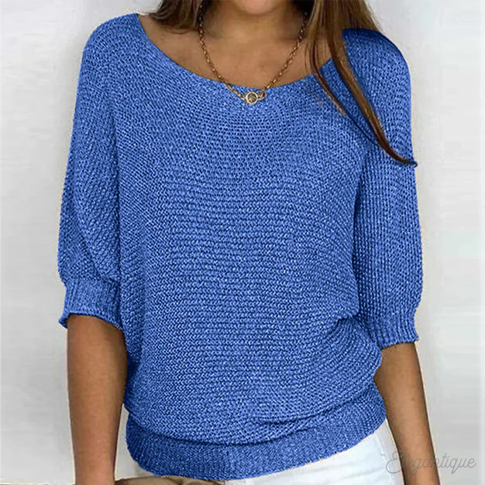 Top in maglia rilassata Eunice
