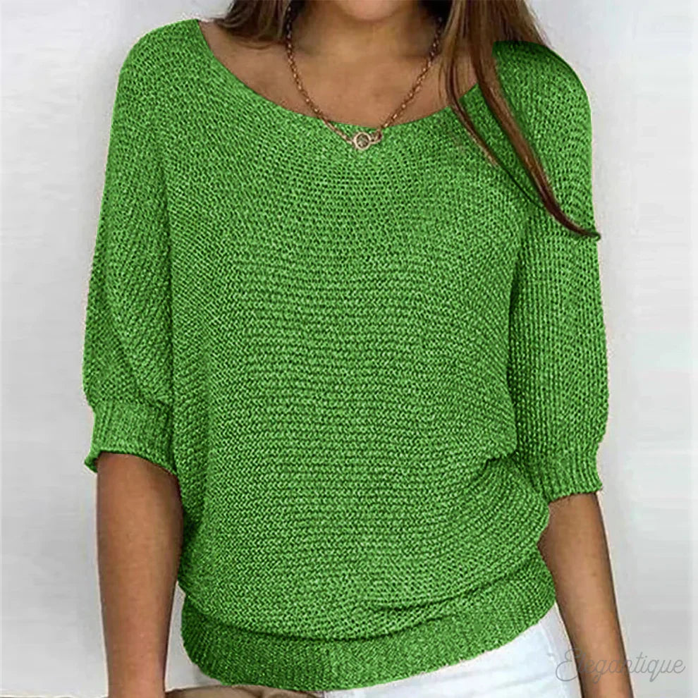 Top in maglia rilassata Eunice